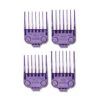 Andis Dual Magnet Small Combs 4pce Set - Sizes 5 6 7 8 Master Raca Pm -Hairdressing Products 01415 Andis Comb Set 17831