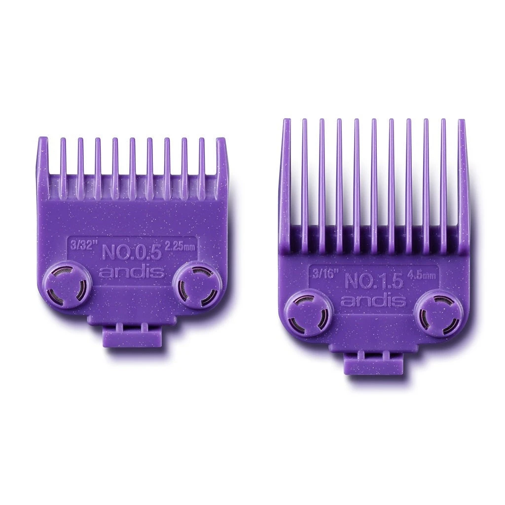 Andis Magnetic Comb Set For Master No 0.5 And No 1.5 - 2pcs 3 Andis Magnetic Comb Set For Master No 0.5 And No 1.5 - 2pcs