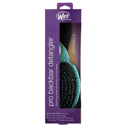 Wetbrush Pro Detangler Backbar - Purist Blue 5 Wetbrush Pro Detangler Backbar - Purist Blue - Image 3