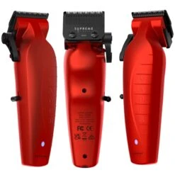 Supreme Vader Clipper & Trimmer Duo Kit – Red -Hairdressing Products 104