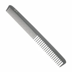 Leader Carbon Comb #275, Long Cutting, Half With Wide Teeth
