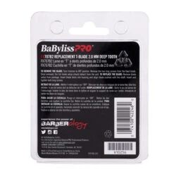 Babylisspro Pvd Coating Black Graphite Deep Tooth Trimmer Blade -Hairdressing Products 109449 3 29965