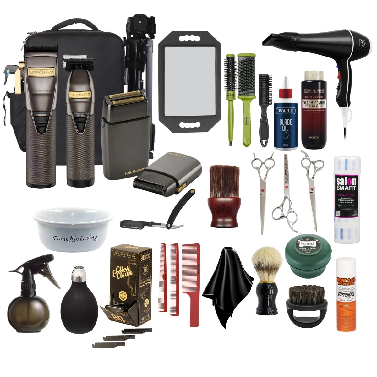 Ultimate Barber Case - BaBylissPRO FX Gunmetal & Back Pack 3 Ultimate Barber Case - BaBylissPRO FX Gunmetal & Back Pack