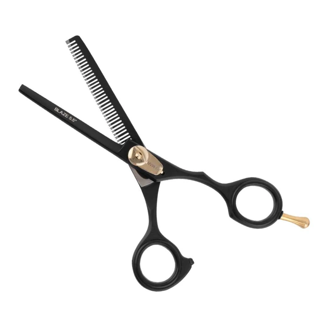 Iceman Blaze 5.5” Black Hairdressing Thinner 3 Iceman Blaze 5.5” Black Hairdressing Thinner