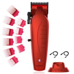 Supreme ST 3-In-1 Professional Set - Red -Hairdressing Products 129