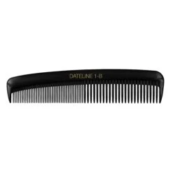 Dateline Professional Black Pocket Comb 1b - Slim