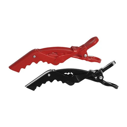 Premium Pin Company 999 Crocodile Clips - Black/red 6pc 4 Premium Pin Company 999 Crocodile Clips - Black/red 6pc - Image 2