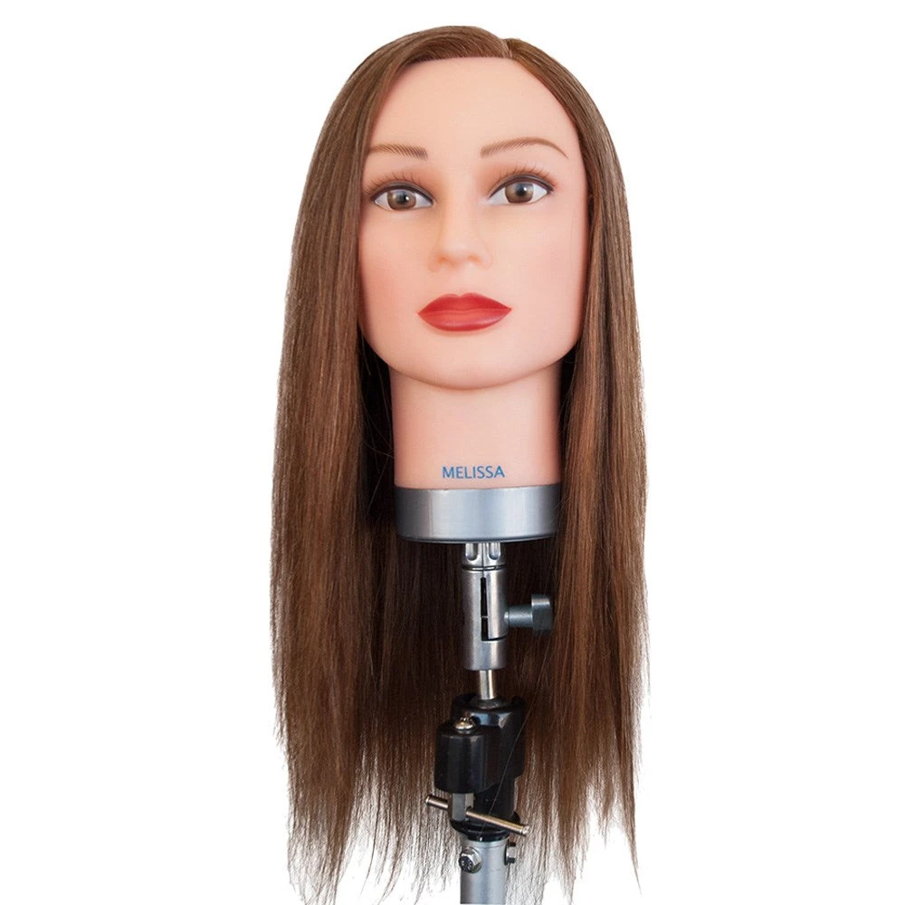 Dateline Professional Mannequin Long Indian Hair Light Brown - Melissa 3 Dateline Professional Mannequin Long Indian Hair Light Brown - Melissa