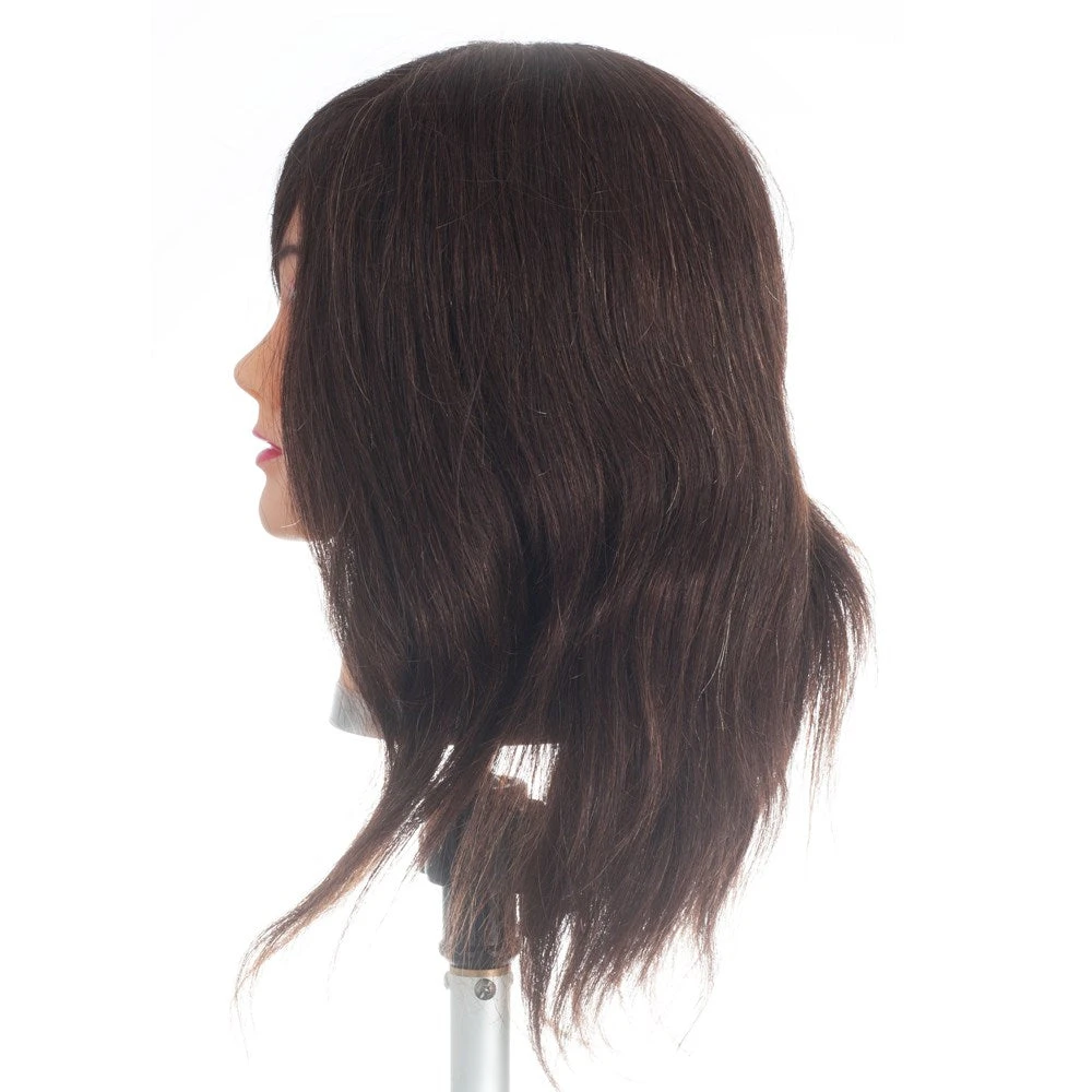 Dateline Professional Mannequin Medium Indian Hair Brown - Veronica 4 Dateline Professional Mannequin Medium Indian Hair Brown - Veronica - Image 2
