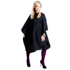 Salon Smart Tint Me Cape - Black