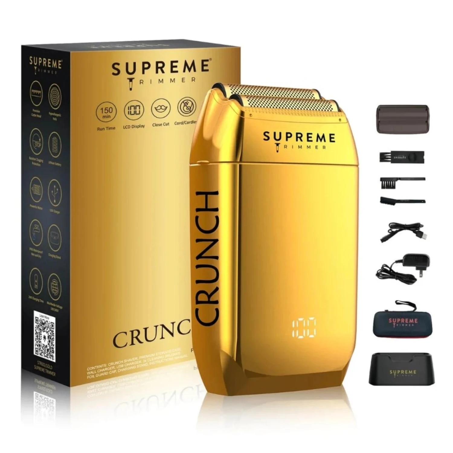 Supreme ST Crunch Mens Foil Shaver - Gold 7 Supreme ST Crunch Mens Foil Shaver - Gold - Image 5