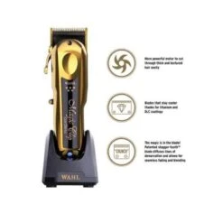 Wahl Professional 5 Star Cordless Gold Magic Clipper -Hairdressing Products 15 29496