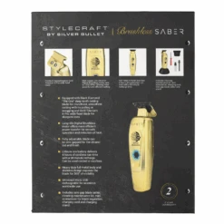 StyleCraft By Silver Bullet Saber Trimmer -Hairdressing Products 162 0139 900923 7