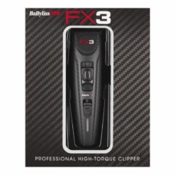 BaBylissPRO FX3 Professional High Torque Clipper - Black -Hairdressing Products 162 0178 3