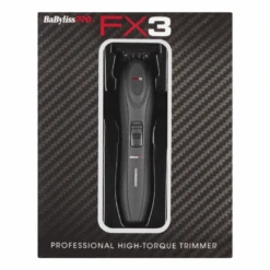 BaBylissPRO FX3 Professional High Torque Trimmer - Black -Hairdressing Products 162 0179 3 43281