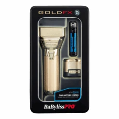 BaBylissPRO FXONE GoldFX Double Foil Shaver -Hairdressing Products 162 0194 2
