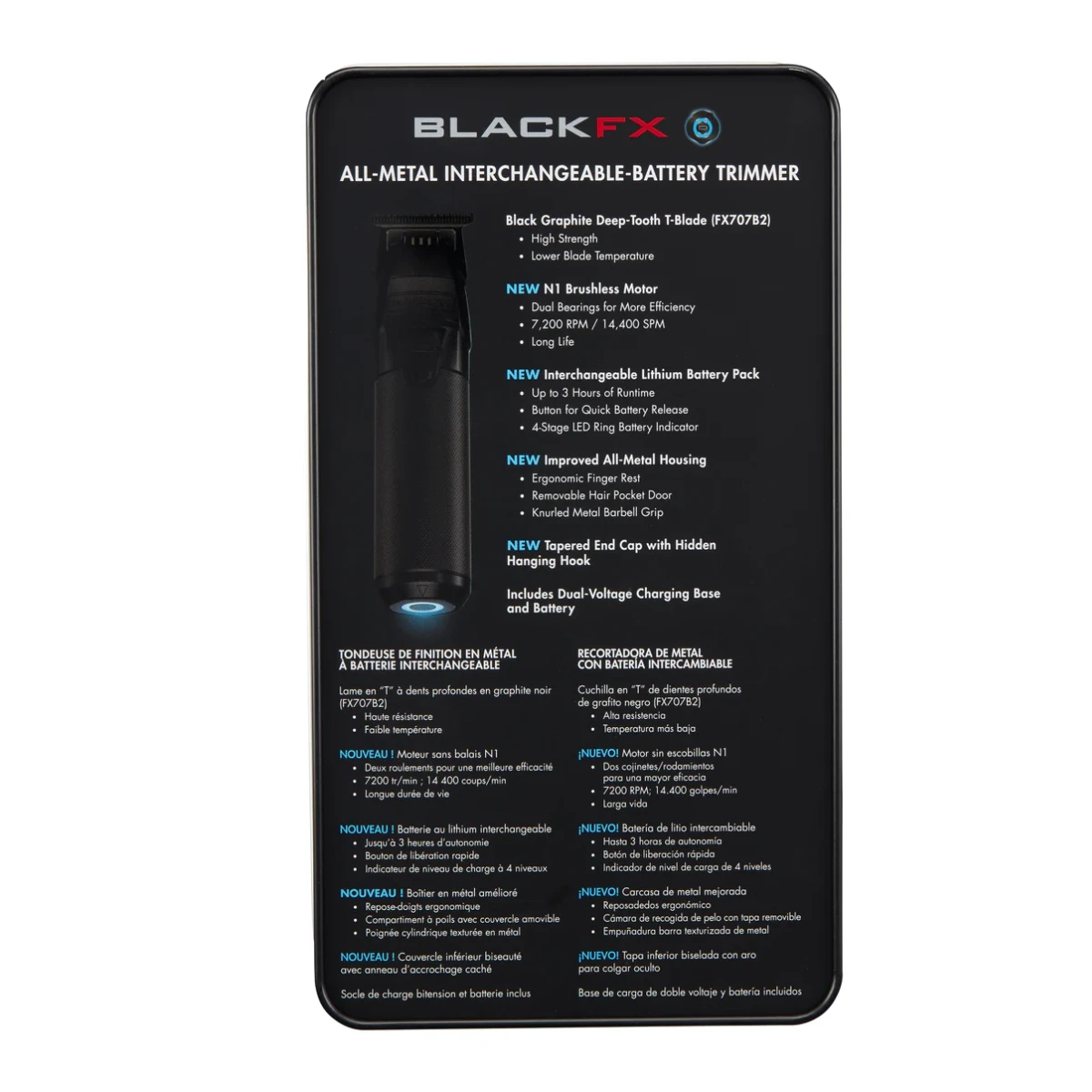 BaBylissPRO FXONE BlackFX Trimmer 9 BaBylissPRO FXONE BlackFX Trimmer - Image 7