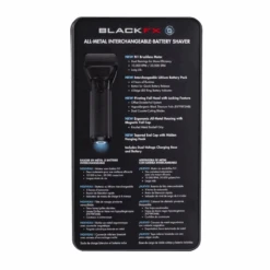 BaBylissPRO FXONE BlackFX Double Foil Shaver 13 BaBylissPRO FXONE BlackFX Double Foil Shaver -Hairdressing Products 162 0198 900200 3