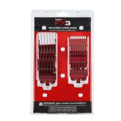 BaBylissPRO FX3 Hair Clipper Comb Attachment Set 10 BaBylissPRO FX3 Hair Clipper Comb Attachment Set -Hairdressing Products 162 0222 109388