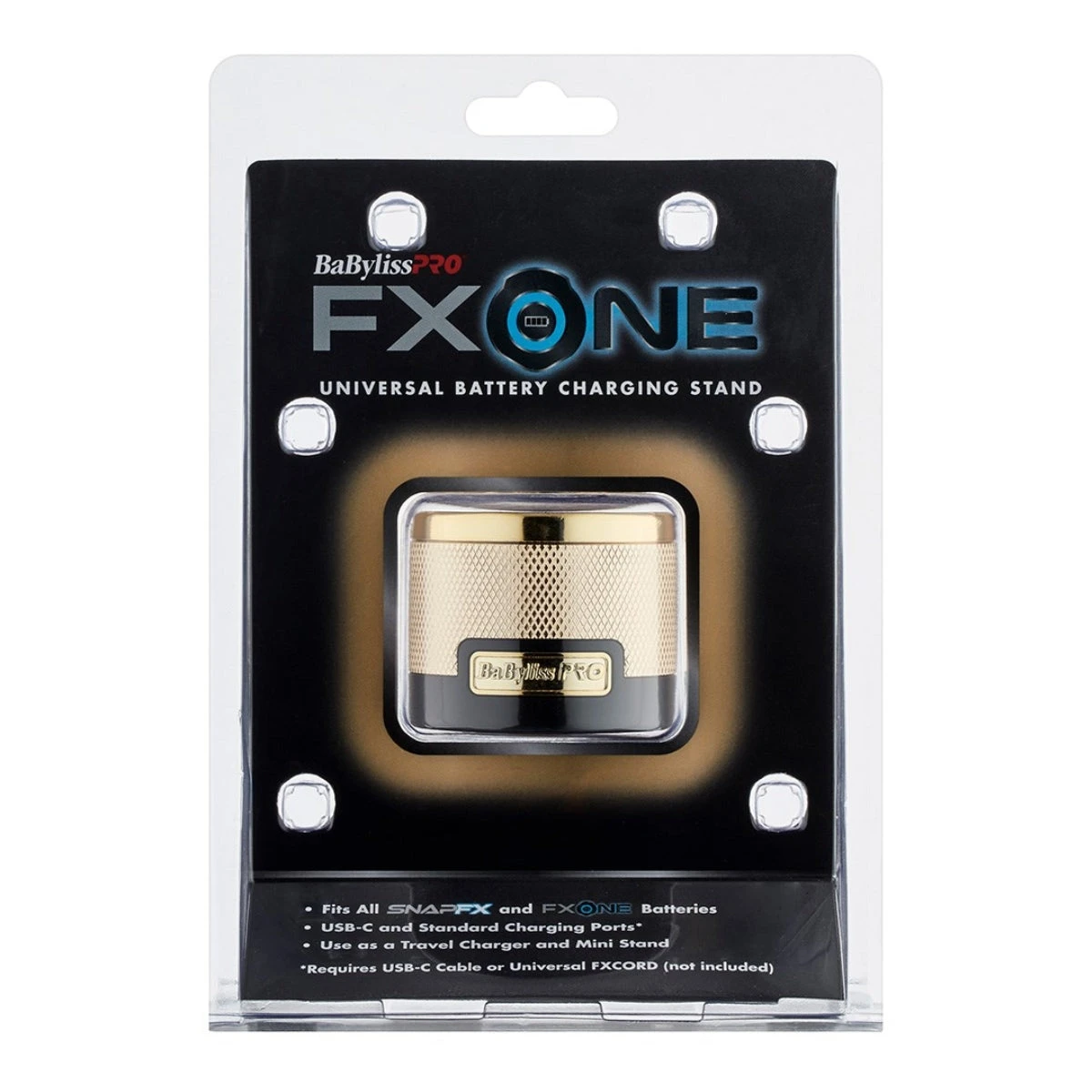 BaBylissPRO FXOne Universal Battery Charging Stand Gold 4 BaBylissPRO FXOne Universal Battery Charging Stand Gold - Image 2