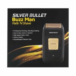 Silver Bullet Buzz Man Fade N Shave Shaver Moving Blade -Hairdressing Products 162 0242 310852 3