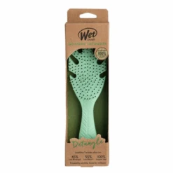 WetBrush Go Green Detangler Hair Brush - Green Leaf -Hairdressing Products 162 2508 2 40334