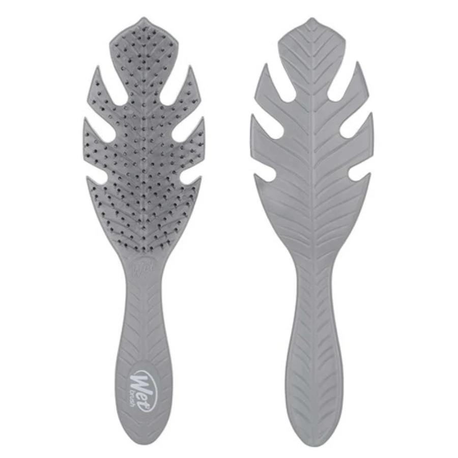 WetBrush Go Green Detangler - Grey Leaf 4 WetBrush Go Green Detangler - Grey Leaf - Image 2
