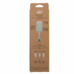 WetBrush Go Green Shine Hair Brush - Aqua -Hairdressing Products 162 2511 3 41218