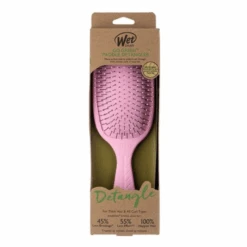 WetBrush Go Green Paddle Detangler - Pink -Hairdressing Products 162 2516 1 27123