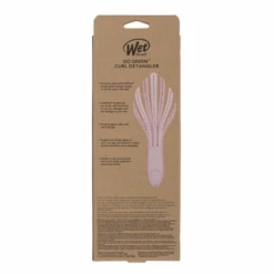WetBrush Go Green Curl Detangler - Pink 10 WetBrush Go Green Curl Detangler - Pink -Hairdressing Products 162 2537 3 01019
