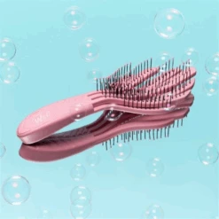 WetBrush Go Green Curl Detangler - Pink 11 WetBrush Go Green Curl Detangler - Pink -Hairdressing Products 162 2537 4 65214