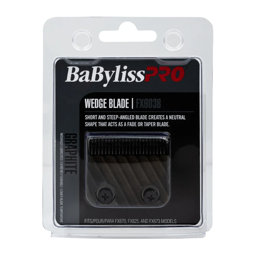 BaBylissPRO Hair Clipper Wedge Blade Graphite FX603B 4 BaBylissPRO Hair Clipper Wedge Blade Graphite FX603B - Image 2