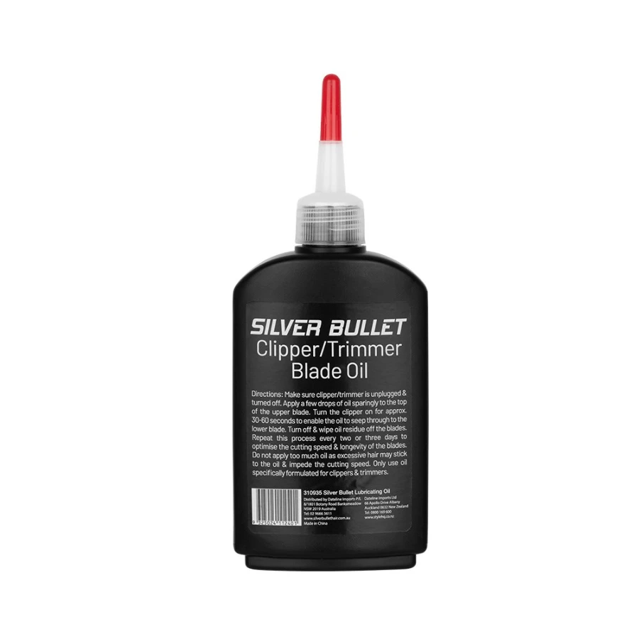 Silver Bullet Clipper Trimmer Blade Oil 4 Silver Bullet Clipper Trimmer Blade Oil - Image 2