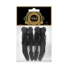 Premium Pin Company 999 Crocodile Clips Black -Hairdressing Products 162 9167 3 90439