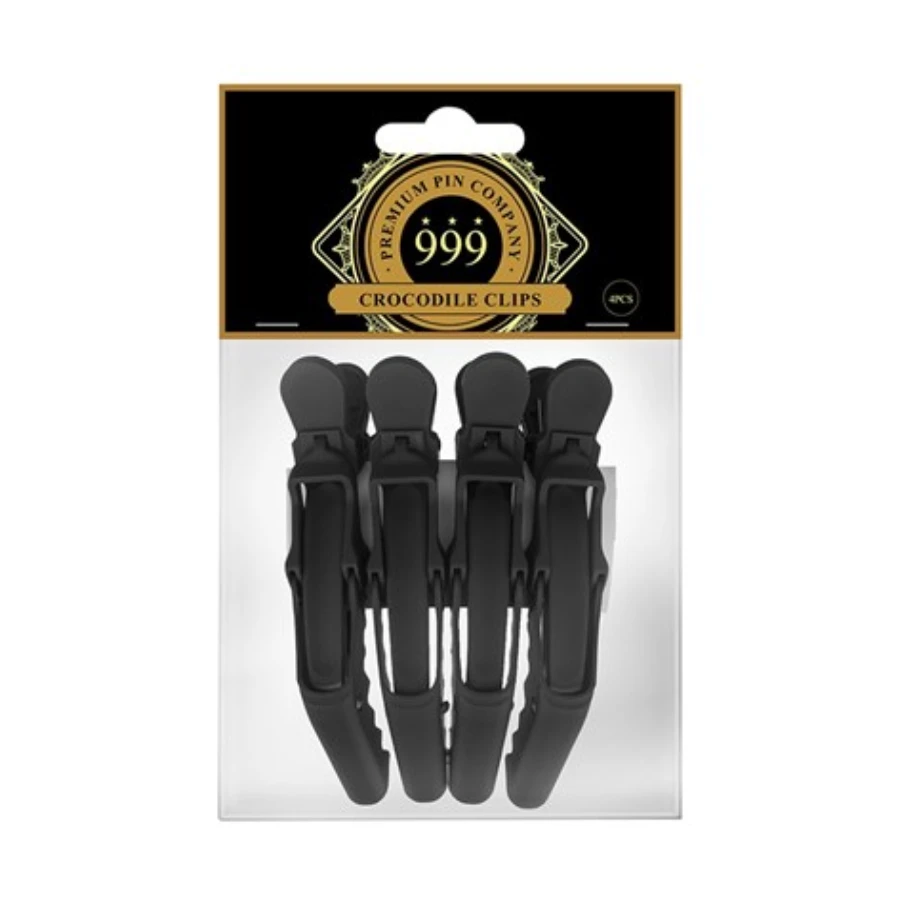 Premium Pin Company 999 Crocodile Clips Black 3 Premium Pin Company 999 Crocodile Clips Black