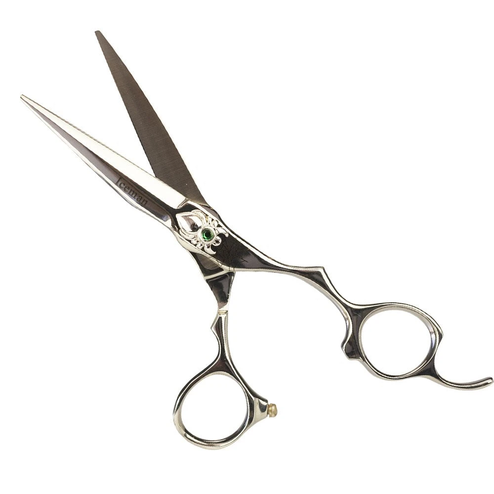 Iceman Black Widow Green Gem 5.5 Scissor - Offset 3 Iceman Black Widow Green Gem 5.5 Scissor - Offset