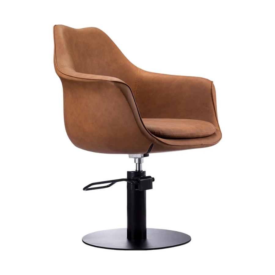 Karma Cronulla Salon Chair Tan 4 Karma Cronulla Salon Chair Tan - Image 2