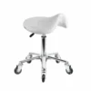 Karma Evandale Saddle Stool White -Hairdressing Products 232 1437040402