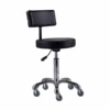 Karma Hobart Stool With Back Black 1 Karma Hobart Stool With Back Black -Hairdressing Products 232 1467050102