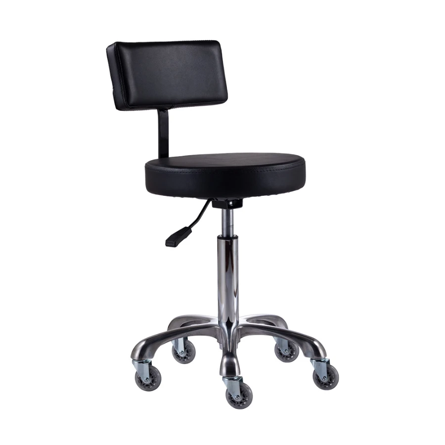 Karma Hobart Stool With Back Black 3 Karma Hobart Stool With Back Black
