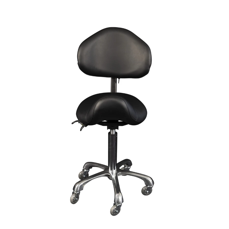 Karma Cradle Mountain Saddle Stool Black 3 Karma Cradle Mountain Saddle Stool Black