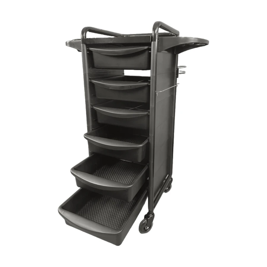 Karma Darwin Hairdressing Trolley Black 6 Karma Darwin Hairdressing Trolley Black - Image 4