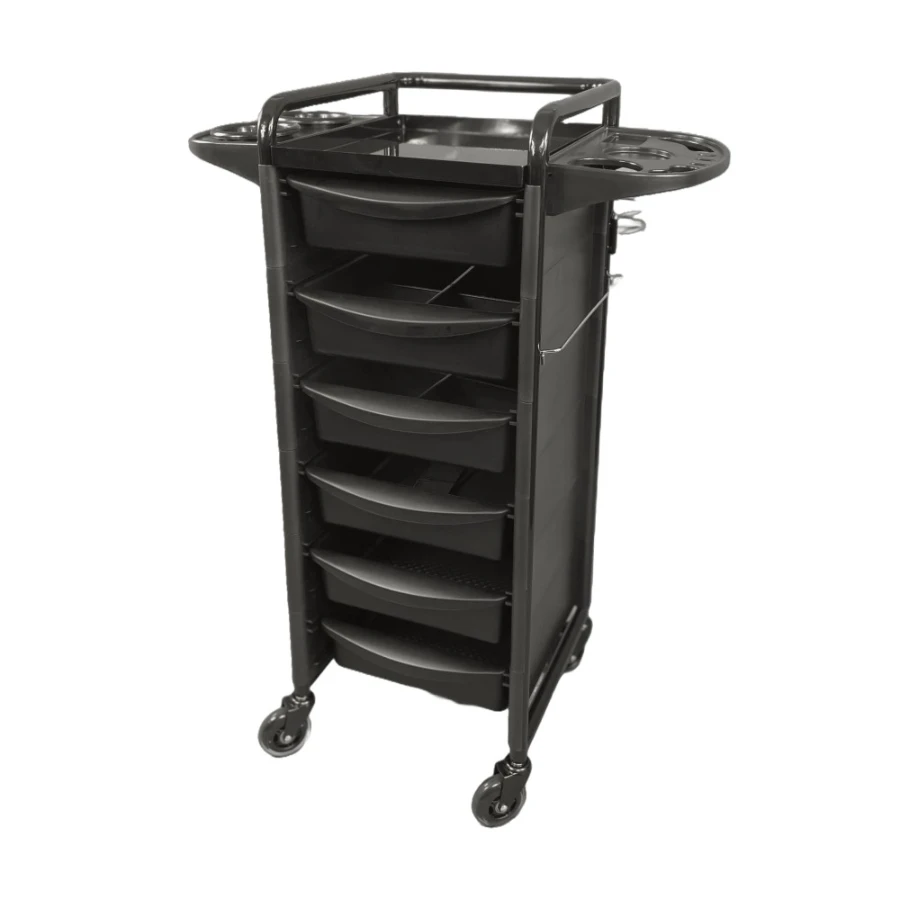 Karma Darwin Hairdressing Trolley Black 7 Karma Darwin Hairdressing Trolley Black - Image 5