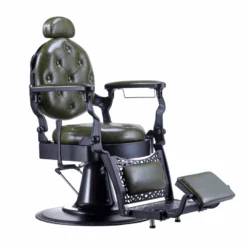 Karma Gold Coast Barber Chair - Black/Green