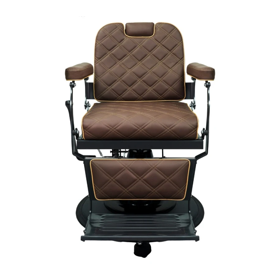 Karma Paddington Barber Chair Brown 3 Karma Paddington Barber Chair Brown