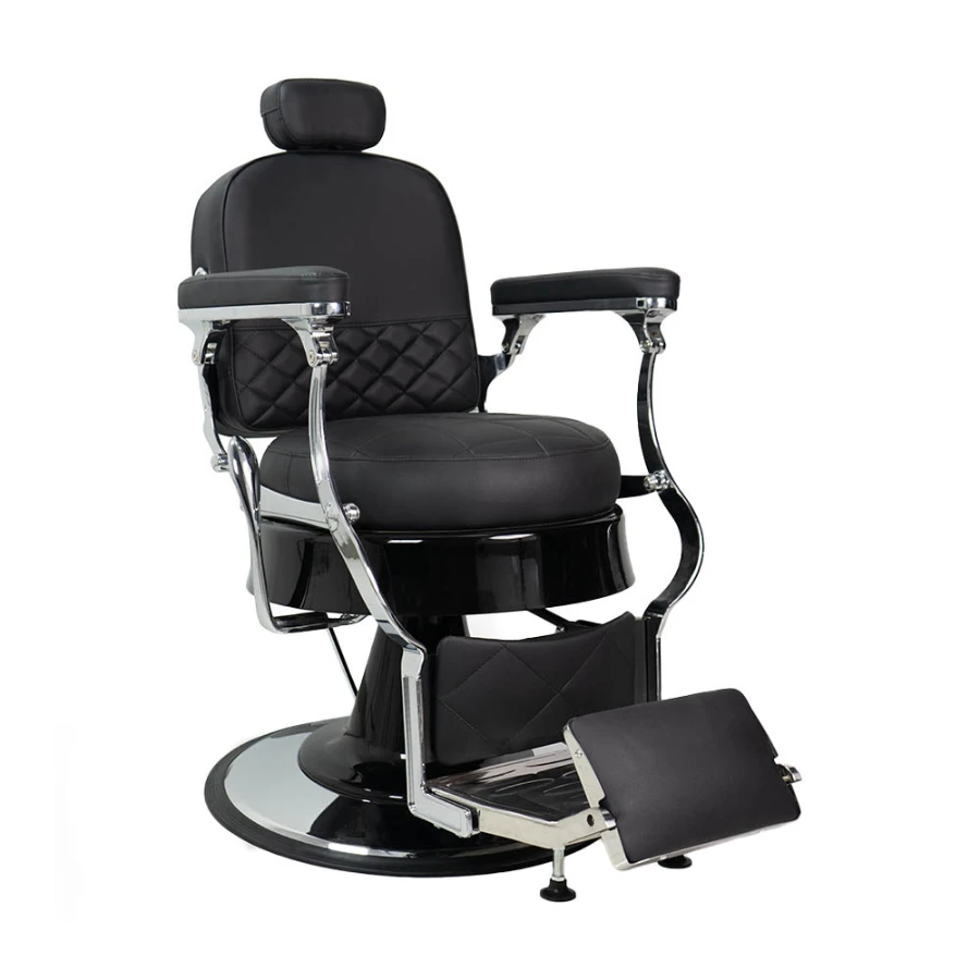 Karma Ascot Barber Chair Black 3 Karma Ascot Barber Chair Black