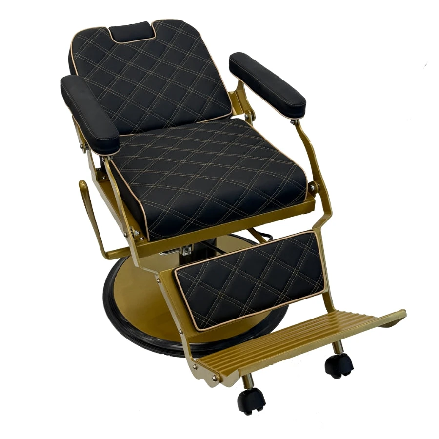 Karma Paddington Barber Chair – Black/Gold 6 Karma Paddington Barber Chair – Black/Gold - Image 4