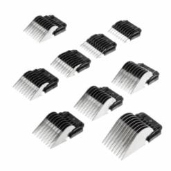 Heiniger Metal Attachment Combs (Set Of 9) With Case