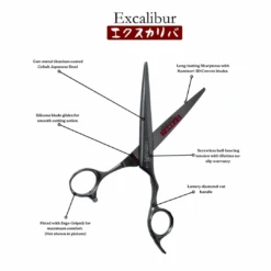 Kamisori Excalibur Hair Cutting Shears -Hairdressing Products 310 3563 5