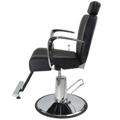 Titan Chair Black Upholstery 9 Titan Chair Black Upholstery -Hairdressing Products 43336 4 titan side 1 05741